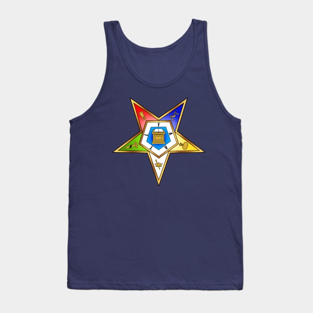 Eastern Star Tank Top by art_by_suzie